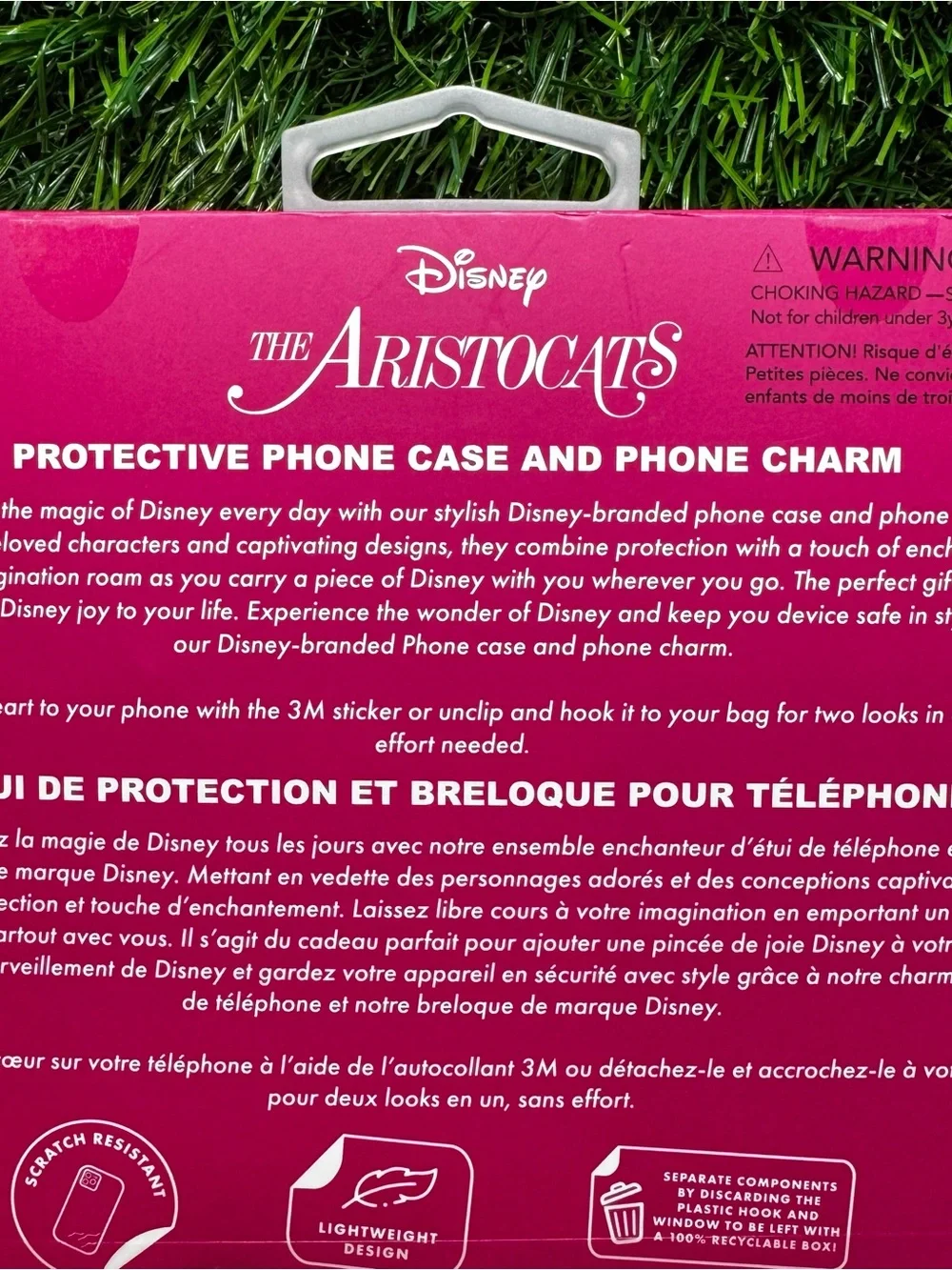 NEW Disney Marie Aristocats iPhone 15 Pro Max Case SkinnyDip Pink White Glitter